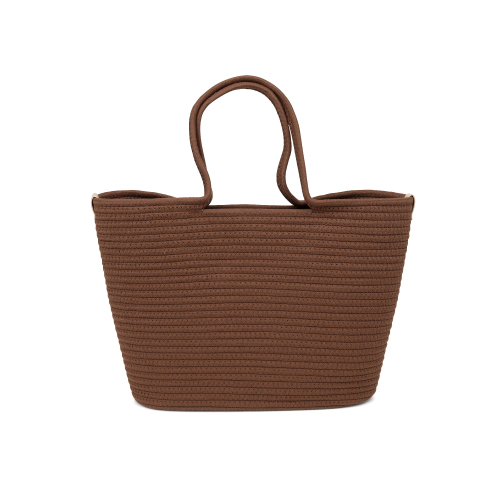 ブラウンロープバッグ サマー